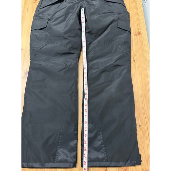 TSLA Mens Snowboarding Ski Snow Pants Medium Short - Picture 2 of 7